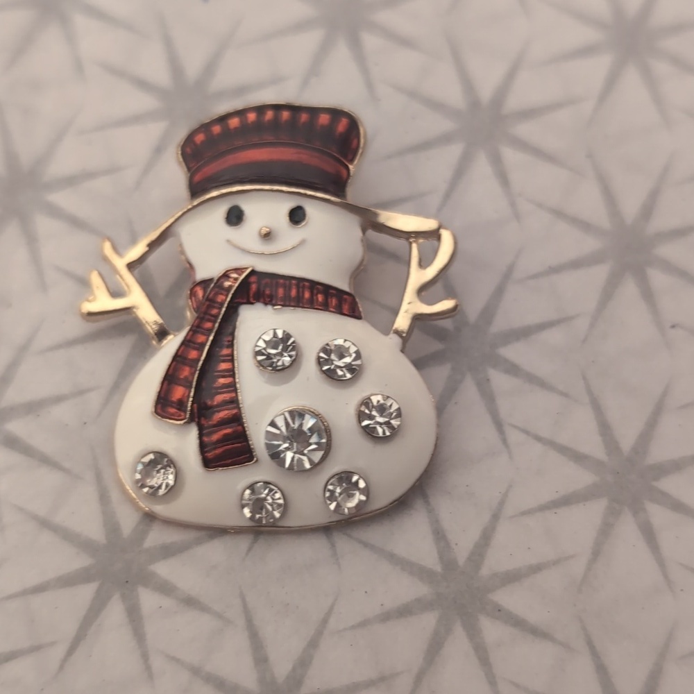 Snowman Pin - Picture 3 of 6